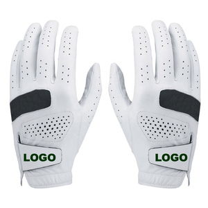 Gants de golf en cuir véritable de haute qualité pour gauche droite ajustement serré avec une texture lisse pour les sports de plein air entraînement en intérieur - Product Image 2