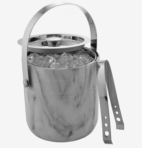 Seau à champagne en acier design chic fournitures d'hôtels et de restaurants seau à glace en acier inoxydable seau à glace refroidisseur de champagne - Product Image 4