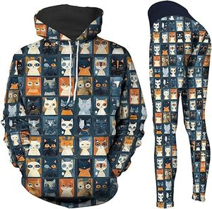 Ensemble de sport pour femme OEM, sweat à capuche zippé, ensemble de loisirs 2 pièces pour la course à pied et le fitness - Product Image 6