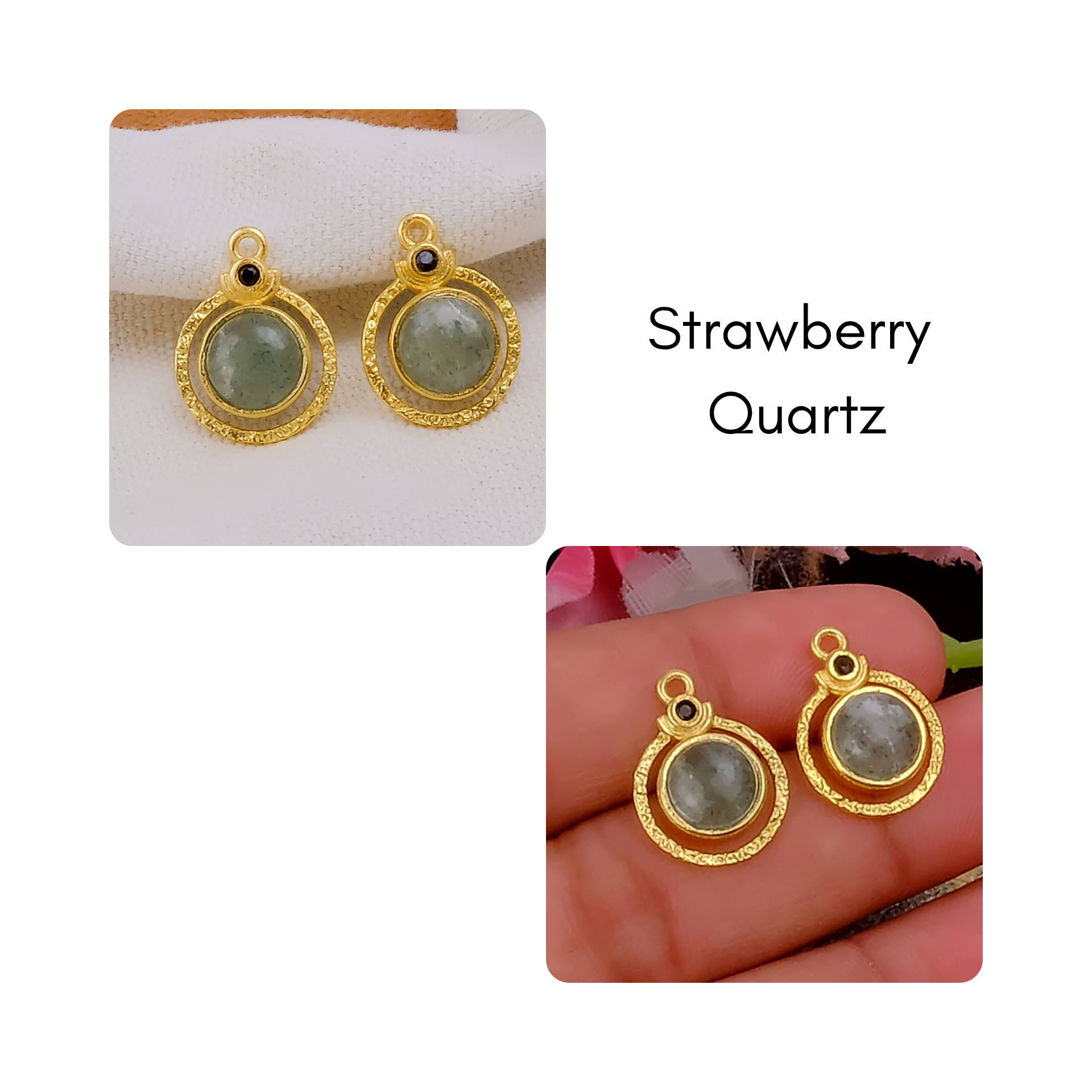 Green Strawberry Quartz