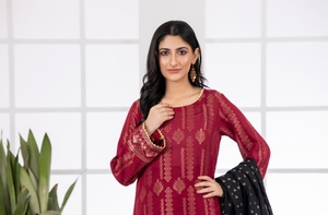 Robe brodée à manches longues pour femmes, tenue de soirée, de mariage, nouvelle collection - Product Image 5