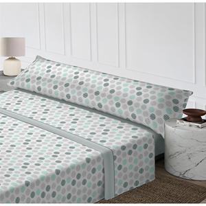 Set di Lenzuola Moderne Geometriche in 100% Poliestere, 3 Pezzi, Include Lenzuolo Piatto e Lenzuolo con Angoli, Federe, Morbido al Tatto, Lavabile in Lavatrice - Product Image 1