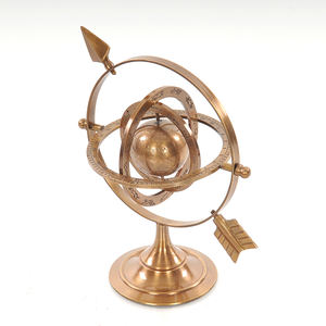 Esfera Celestial Armilar de Latón para Decoración, 17.8 cm x 14 cm x 21.6 cm - Product Image 5