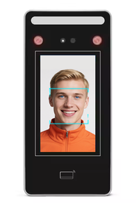 Máquina de asistencia para empleados de 2,8 pulgadas, dispositivo de huella dactilar con contraseña de reconocimiento facial para empresas - Product Image 4