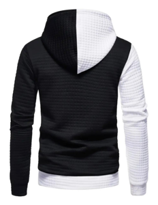Sweat à capuche pour homme personnalisé de haute qualité, style streetwear décontracté et tendance pour l'hiver, avec poches unies - Product Image 3