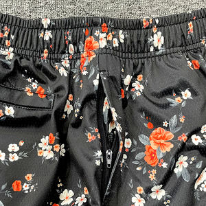 กางเกงขาสั้นตาข่ายแบบลำลองสำหรับสตรีทแบบซับลิเมชันกางเกงพิมพ์ลายคุณภาพสูงสีทึบมีไซด์มาใหม่2023 - Product Image 2