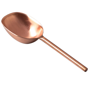 Leaders dans la vente d'articles de bar de qualité supérieure couleur cuivre 8 "X 2.5" taille cuillère à glace en acier inoxydable pour la maison hôtel et restaurants - Product Image 1