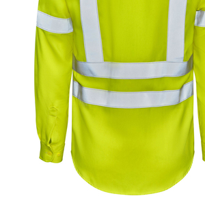 Chemise de sécurité pour hommes entièrement élégante, respirante et confortable, chemise de sécurité facile à laver de qualité supérieure avec logo personnalisé/couleurs - Product Image 2