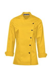Long Sleeves New Chef Coat Jacket Uniform pour les femmes idéal pour le service alimentaire, les traiteurs et les professionnels de la cuisine. - Product Image 3