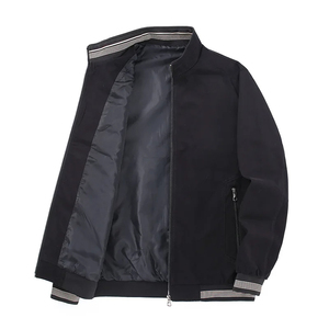 Chaqueta Bomber de Invierno para Hombre, de Alta Calidad, Ecológica, Transpirable, de Secado Rápido, Resistente al Viento, Estilo Urbano, Cuello Alto, Talla Grande - Product Image 3