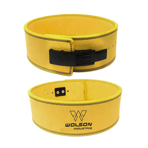 เข็มขัดออกกำลังกายหนังแท้สำหรับยกน้ำหนักผลิตจากผู้ผลิตเข็มขัดหนังแท้แบบปรับได้ - Product Image 1