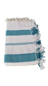 Pestemal de Playa de Cuatro Esquinas, Tejido, 100% Algodón, de Secado Rápido y Ecológico - Product Image 3