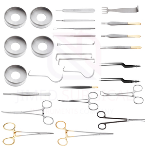 ชุดเครื่องมือผ่าตัดเสริมจมูกสแตนเลสแบบแมนนวล28ชิ้นเครื่องมือศัลยกรรมพลาสติกสำหรับปรับปรุงโฉมคุณแม่ - Product Image 5