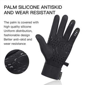 Men's <b>Self</b>-<b>Heating</b> Skiing <b>Gloves</b> with Zipper Breathable Windproof Warm Winter <b>Gloves</b> for Kids Toddlers UV Protection Hand Grips - Product Image 4