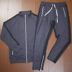 Ensemble de survêtement d'été pour hommes, sweat-shirt léger deux pièces et joggeurs, tenue de sport décontractée, combinaison d'entraînement respirante - Product Image 5