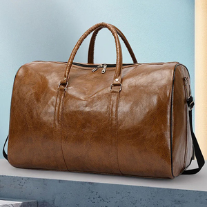 Sac de voyage de luxe en cuir véritable pour hommes Fashion Week Bagages à main pour le week-end - Product Image 2