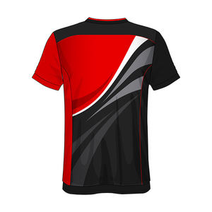 Camiseta Casual Ajustada para Hombre, 100% Poliéster Spandex, Tela de 220 g/m², Estampado Personalizable, Diseño Novedoso - Product Image 1