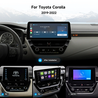 Radio Mobil Android Dasaita dengan GPS Terintegrasi, Multimedia, Carplay, Head Unit Stereo untuk Mobil, Pemutar DVD untuk Toyota Corolla, Dilengkapi Kamera Mundur