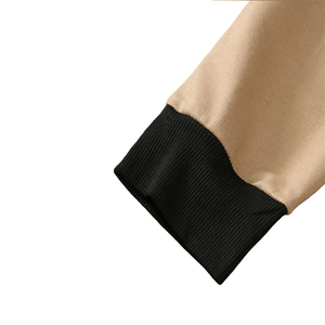 เสื้อฮู้ดผู้ชายเปลี่ยนสีขอบใหม่ทำจากผ้าฝ้ายขนแกะ100% เป็นมิตรกับสิ่งแวดล้อมกำหนดโลโก้ได้ตามต้องการ2026 - Product Image 6