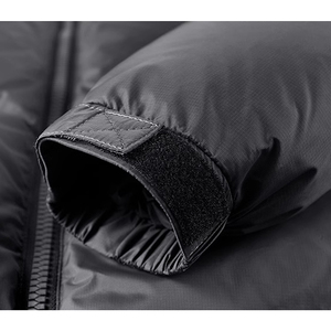 Veste matelassée de haute qualité OEM pour hommes, chaude pour l'hiver, veste en duvet à fermeture éclair de grande taille - Product Image 5