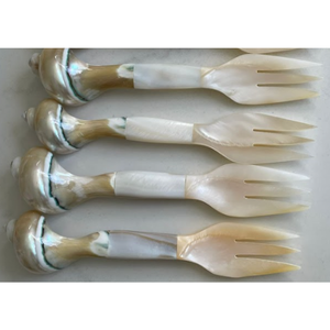 Cuillère en gros de nacre | Cuillère à coquille faite à la main, logo personnalisé, fournisseur fiable du Vietnam - Product Image 2