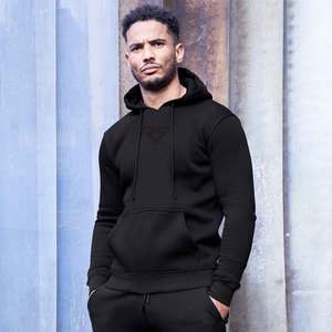 Ensembles de deux pièces survêtements avec logo personnalisé survêtements de sport pour hommes jogging tissu de bonne qualité vêtements de sport en polaire survêtements pour hommes - Product Image 5