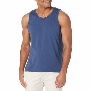 Débardeurs pour hommes de haute qualité haut sans manches en coton élégant avec capuche tissu tricoté respirant prix bas - Product Image 1