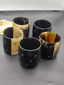 TRADIRIONAL Natural Buffalo Horn <b>Cuffs</b> , Bangles and <b>Bracelets</b> Made From Real Buffalo Horn, Available in an Assortment of - Product Image 4