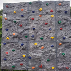 Pared de Escalada Modular de Fibra de Vidrio 4x4, Resistente, para Interiores/Exteriores, Parque de Aventuras, Educativo, para Niños y Adultos, Guardería, Hogar - Product Image 1