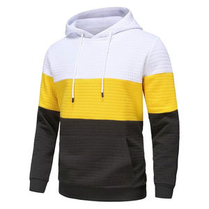 เสื้อฮู้ดและชุดวอร์มกันยับแบบถักสั่งทำพิเศษสำหรับผู้ชาย สีเขียว ชุดเสื้อฮู้ดและกางเกงวอร์ม - Product Image 3