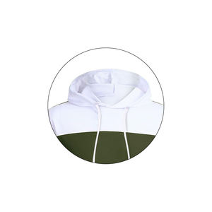 Veste à capuche en polyester et survêtement de jogging deux pièces pour hommes, vêtements de sport de fitness personnalisés de haute qualité avec logo, survêtement unisexe - Product Image 2