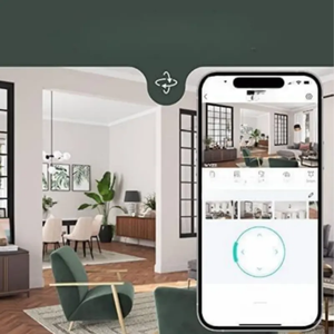 กล้องรักษาความปลอดภัยภายในบ้านอัจฉริยะ1080P ระบบติดตามการเคลื่อนไหวในร่ม/กลางแจ้ง