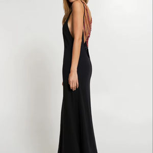 Vestido Largo de Moda para Mujer, Liso - Product Image 1