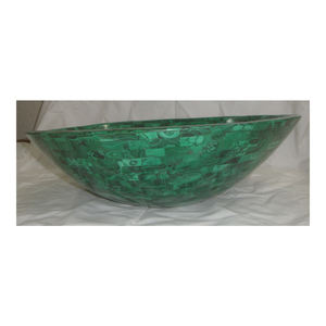 อัญมณีมรกตเงาธรรมชาติของอ่างล้างจานที่สวยงามสำหรับการใช้งานหลายสถานที่ของอุปกรณ์ห้องน้ำผู้ผลิตและผู้จัดจำหน่าย - Product Image 1