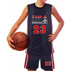 Maillot de basket-ball personnalisé BSCI respirant, vêtements de sport en gros, débardeur, short de sport pour hommes jeunes - Product Image 6