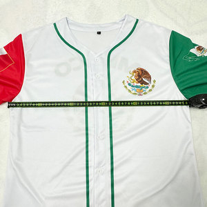 Nouveau maillot de baseball Premium personnalisable Porto Rico Mexique Guatemala El Salvador Nicaragua Honduras Maillots de baseball - Product Image 6