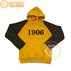 Sweat à capuche pour hommes Alpha Greek Phi de haute qualité personnalisé coton polaire brodé impression de sororité respirant XS taille sweats - Product Image 6