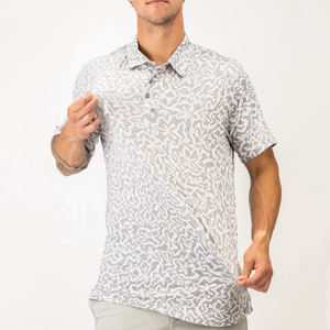 2025 nuevos polos de algodón y poliéster para hombre al por mayor, logotipo personalizado de alta calidad impreso para Polos de hombre Unisex - Product Image 2