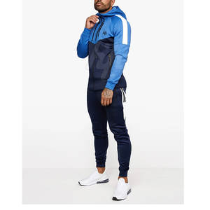 High Quality Mens Training Gym Sports <b>Suit</b> Tracksuits Custom <b>Trousers</b> Set Manufactured by Huzaifa Products - Product Image 1