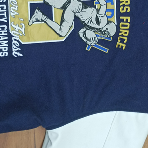 แจ็กเก็ตทีมโรงเรียนสำหรับผู้ชายขนาดพลัสไซส์เสื้อแจ็คเก็ตทีมมหาวิทยาลัยแบบกระดุมเต็มคอสั่งโลโก้ได้ตามต้องการ - Product Image 3