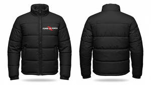 Chaqueta Acolchada Unisex con Cuello Alto, Cálida, Transpirable e Impermeable, con Cremallera, Resistente al Viento, con Impresión de Logotipo, Informal para Exteriores, Servicio OEM - Product Image 2