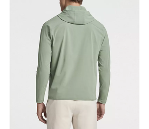 Sudaderas con capucha personalizadas para hombre de la mejor calidad para invierno, patrón sólido de poliéster/algodón con bolsillo de canguro teñido liso - Product Image 3