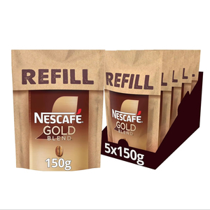 เนสกาแฟ โกลด์ เบลนด์ รีฟิล 150 กรัม (แพ็ค 5 ซอง) — กาแฟสำเร็จรูปพรีเมียม (ประมาณ 416 แก้ว) - Product Image 1