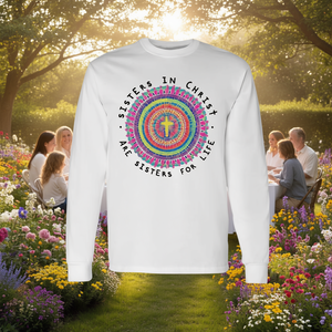 Les sœurs dans le Christ sont des sœurs pour la vie T-shirt à manches longues - Product Image 3