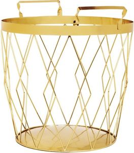 Candelabros y linternas de cesta de alambre de metal elegante moderno para frutas, verduras y velas - Product Image 1