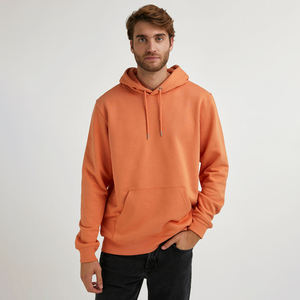 เสื้อฮู้ดคอตตอน100% โอเวอร์ไซส์ใส่ได้ทั้งชายและหญิงเสื้อสเวตเตอร์คอปกตั้งสำหรับฤดูใบไม้ร่วงพิมพ์ลายแบบกำหนดเองเฮฟวีเวตฉลากส่วนตัว - Product Image 3