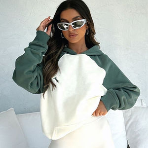 Custom Printed Casual <b>Women's</b> Classic Front <b>Hoodie</b> Drop Shoulder Graphic <b>Zipper</b> Anti-Wrinkle Breathable Eco-Friendly Quick Dry - Product Image 4