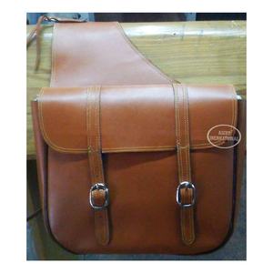 Sac de selle de cheval en cuir de qualité supérieure dans un style floral de cow-boy avec sangle pour la vente en gros équestre - Product Image 1