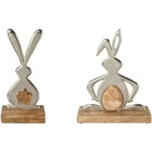 Figuras de Ángeles de Madera Hechas a Mano, Esculturas Elegantes para Embellecer Estantes, Mesas o Decoración Navideña del Hogar - Product Image 5