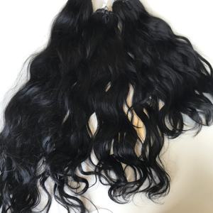 Extensions de cheveux vietnamiennes meilleure qualité Double machine trame naturelle ondulée couleur naturelle 100 cuticule alignée - Product Image 5